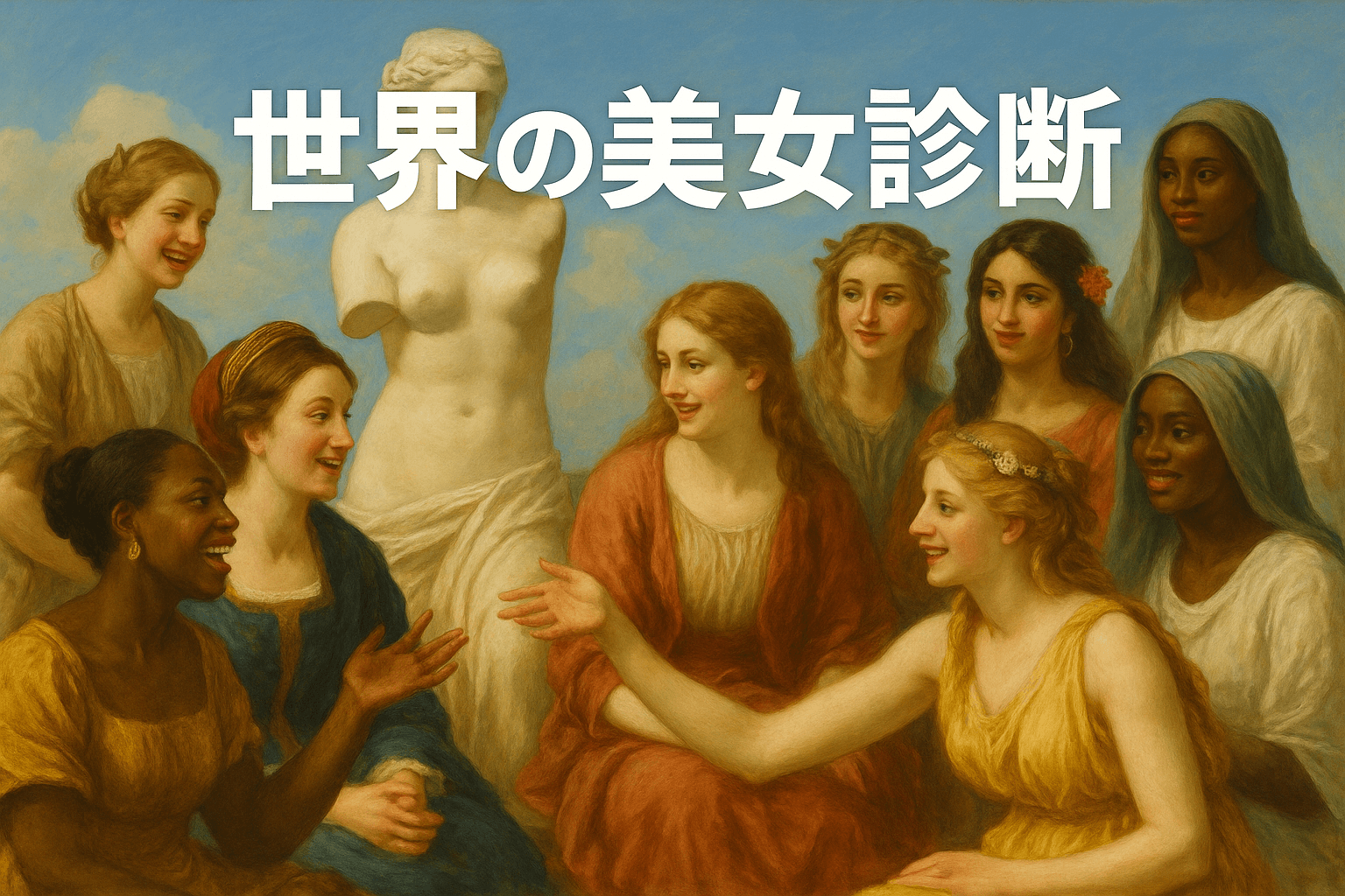 世界の美女診断 - あなたの内側に宿る美のアーキタイプを発見の診断イメージ